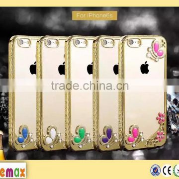 New products Electroplate Butterfly TPU Phone Case Cover For Lenovo K5