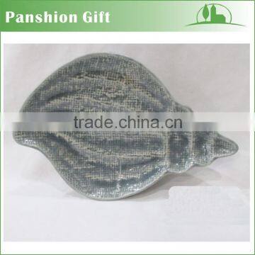 ceramic ocean seashell dish plate