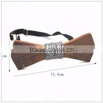 Wooden Bow Tie,bow Tie Hardware With Gif Box photo-2