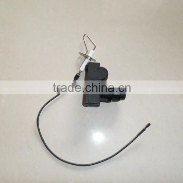 Battery push button pulse gas igniter set with sparking rod, battery gas lighter for heater/bbq/grill/oven/burner