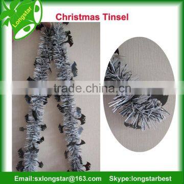 Black Bat PVC Christmas Tinsel For Decoration