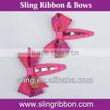 ribbon bow barrette