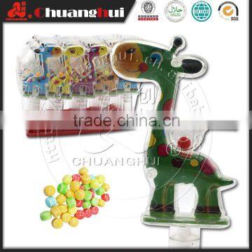 Cartoon Giraffe Whistle Toys for Kid with Candy