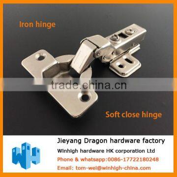 Soft Close Cabinet Hinge Hydraulic Hinge Iron Hinge