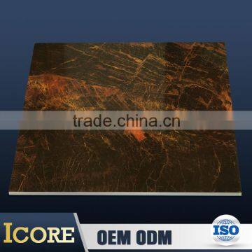 Alibaba Store Foshan Balcony Non-Slip 6X6 Decorative Glazed Gold Tile