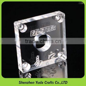 CNC Precise Machining Parts Custom Panels CNC Routing Clear Acrylic Design Cutting