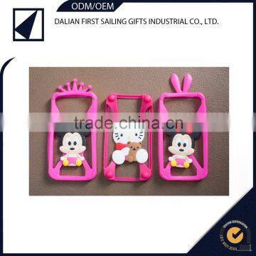 Newest fashion 3D TPU phone case silicone phone case TPU case with 3D flip pattern