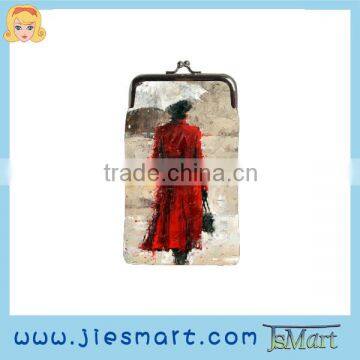 metal cellphone bag custom printing bag