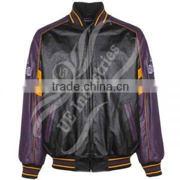 leather custom varsity jacket