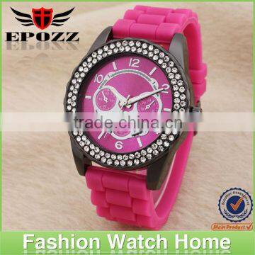 Relojes silicona de colores Colorful ladies silicon watches buy hot sale watch direct from china factory