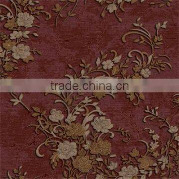 New Popular Beautiful Heavy Embossing Vinyl Wallpaper/ Home Wallpaper Design photo-2