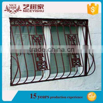 wrought iron window grill designs / modern wrought iron window grill