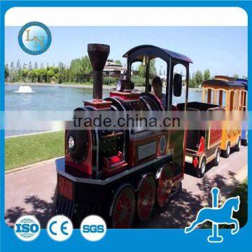 Amusement Park Train Ride Fairground Kids Ride Electric Train for Sale photo-6