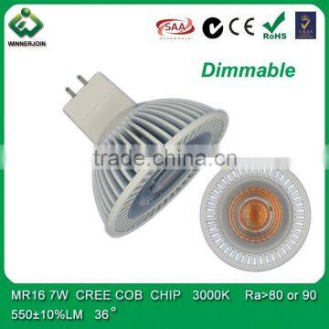 High CRI 97Ra MR16 GU10 COB Led Spotlight