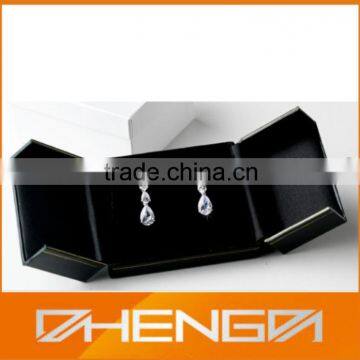 HOT SALE Factory Price custom made-in-china high quality plastic velvet earring gift boxes (ZDS-SJF068)