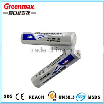 r03 1.5v UM4 Super Heavy Duty Dry Battery Aaa R03p