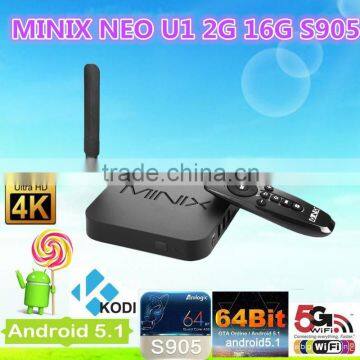 Origional Android 5.1 Os Android Tv Box minix neo u1 minix neo u1 neo a2 Lite air mouse