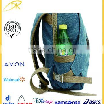 2016 FLA Audit Custom Cheap Canvas Backpack for Teens, Canvas Drawstring Backpack photo-3