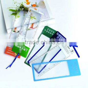 promotional christmas gifts reading cheap magnifying glass ruler