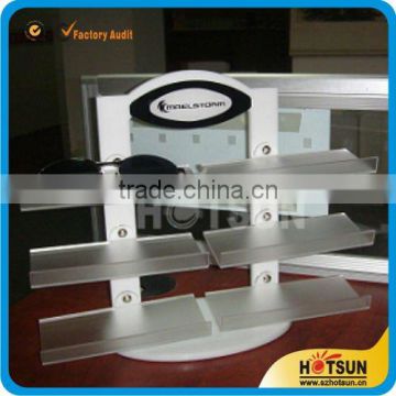 Durable fashional 3 levels acrylic eyewear display