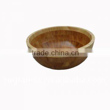 Bamboo salad bowl