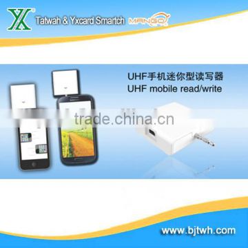 UHF mini mobile reader for smartphone