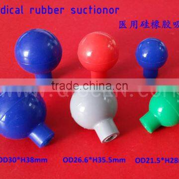 Medical Rubber Bulb Suction Bulb / Guide vane chest electrode Suction ball / hand air bulb