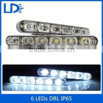 2016 Hot Car Decoration Accessories Daylight drl 6w led daytime running light