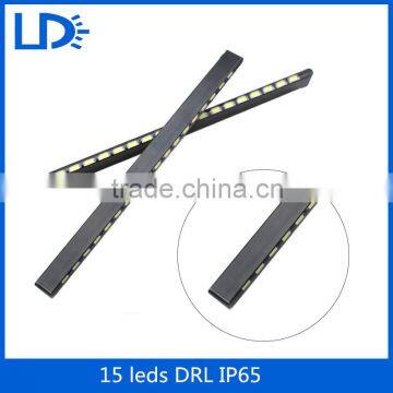 15 LEDs DRL Fog Driving Daylight LED Car Head Daytime Running Lamp photo-2