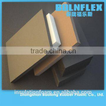 Fireproof Cold And Heat Insulation Flexible Pvc Rubber Foam Board