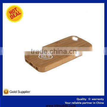 Back Hard Case Cover Various Pattern Hybrid Wooden For IPhone6S photo-3