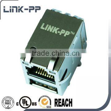 USB 3.0 Female RJ45 Connector With Single/Dual Port photo-6