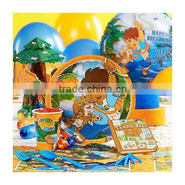 Themed Boys Birthday Party Supplies & Decorations Go Diego Go Birthday Party Supplies Favors Plates Napkins Cups Set