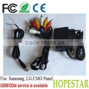 Vesa Desktop Black Color Dc12v 4.3inch 16:9 Car Back Seat Lcd Monitor photo-6