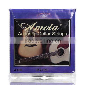 New Brand Amola Folk Guitar String A120 Guitar Strings Set