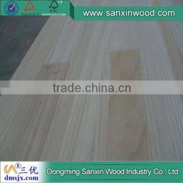Best Selling Finger Jointed Panel Boards Paulownia Timber Price
