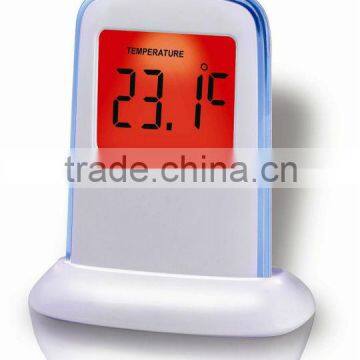 2016 Digital transparent lcd clock