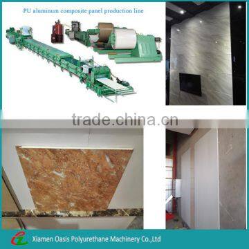 Cheap polyurethane aluminum ceiling/aluminum composite panel/aluminum sandwich panel making machines