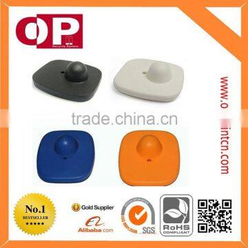 New ABS material 8.2 mhz eas hard tag ,alarming security tag ,round tag