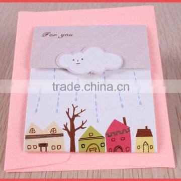 2014 new design kids handmade greeting card wholesale