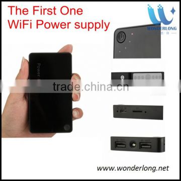 Portable 4000mah power supply hd 1080p camera hidden camcorder motion detection dvr power bank with wifi function