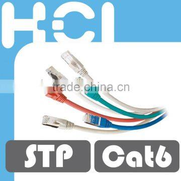RJ45 8P8C Cat6 F/UTP Stranded Round Molded Patch Cord