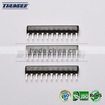 RA Series - Thick Film Resistor Networks (Array) (SIP), E Type