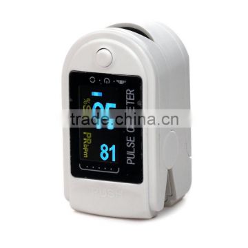 CE approved High adjustable brightness full color OLED LCD display Fingertip Adult Pulse Oximeter