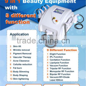 Multi-function elight threaded hair removal with free Romote Rent System