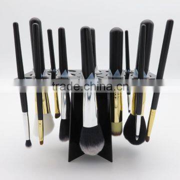 Storage Make up Brush Black Acrylic Tree Dry Brushing Shelf photo-2