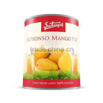 100% Fresh Pure Mango Pulp for Sale