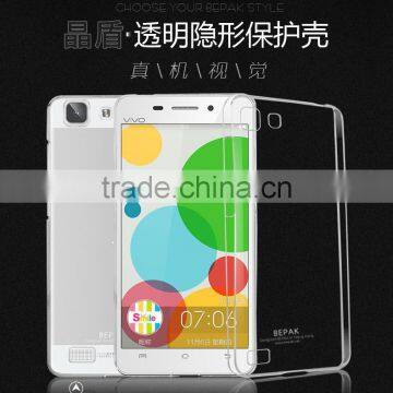 ORIGINAL BEPAK Quality crystal case for VIVO X5L ,ultra slim perfect fit TRANSPARENT PC HARD CASE DIY CASE