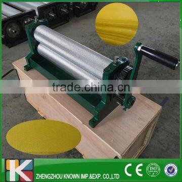 86*450mm roller size for beeswax embossing machine/beeswax foundation com machine