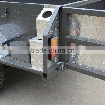 Fully Powder Coated Finish With Aluminum Dress up Camping Trailer photo-2